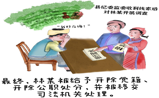 漫畫說紀 | “一分錢”撂倒茶葉局長