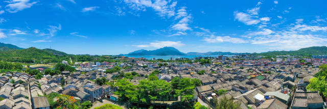 大鵬所城航拍圖 大鵬所城航拍圖