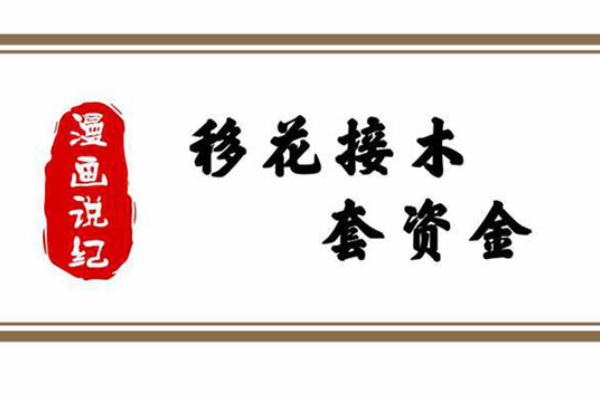 漫畫說紀｜移花接木套資金