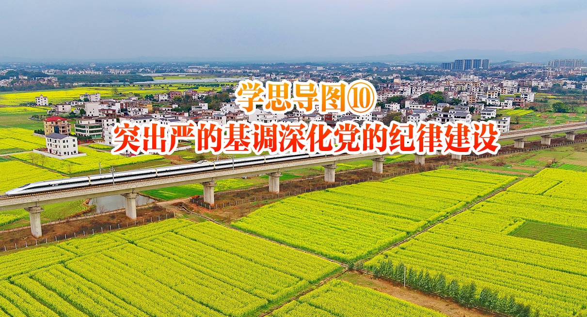 學思導圖⑩｜突出嚴的基調深化黨的紀律建設