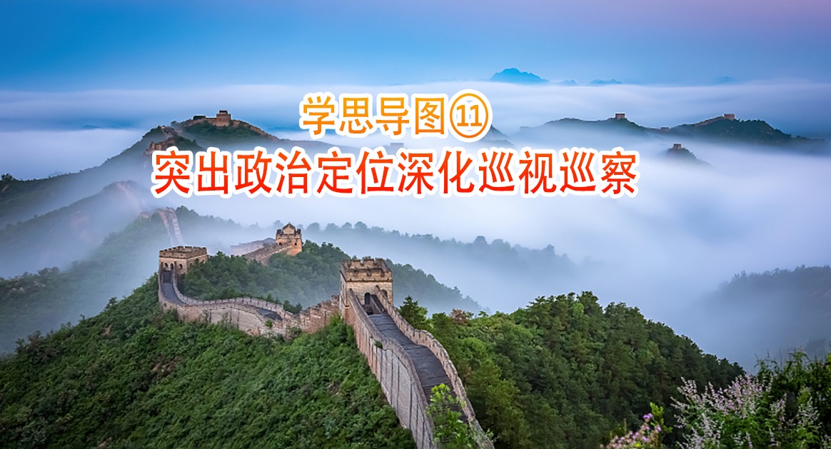 學(xué)思導(dǎo)圖?｜突出政治定位深化巡視巡察