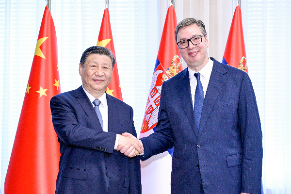 習近平同塞爾維亞總統武契奇舉行會談