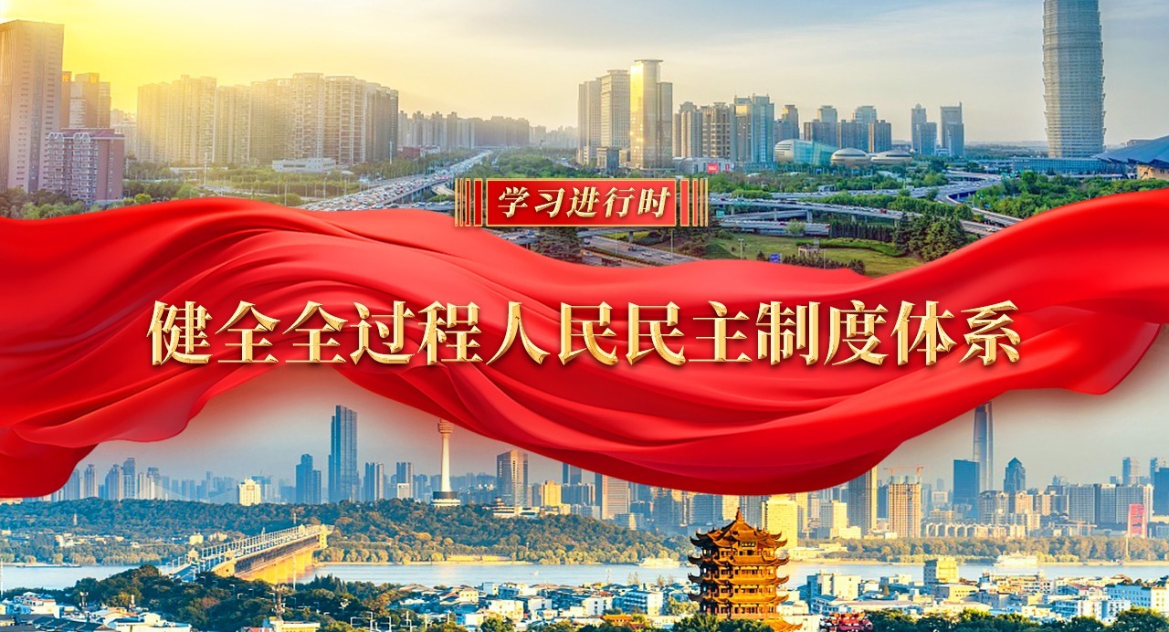 學(xué)習(xí)進(jìn)行時｜健全全過程人民民主制度體系