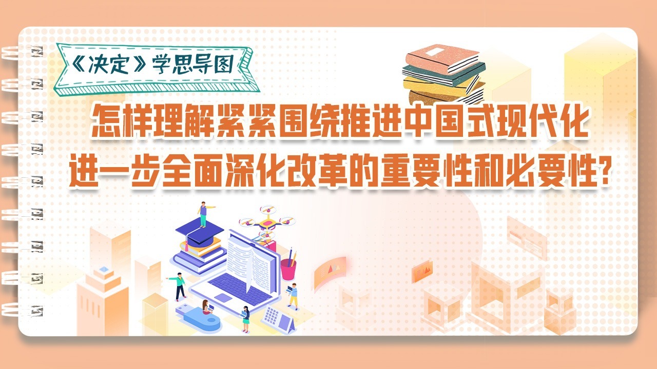 《決定》學思導圖｜怎樣理解緊緊圍繞推進中國式現代化進一步全面深化改革的重要性和必要性