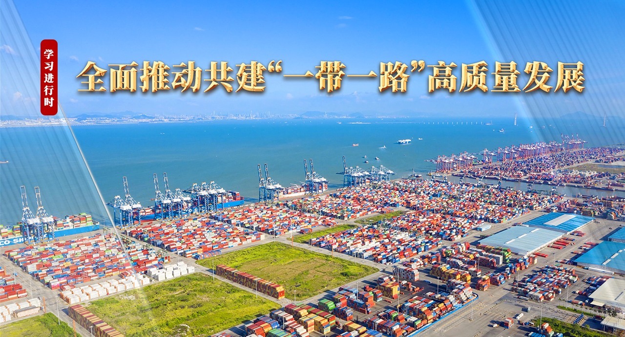 學習進行時｜全面推動共建“一帶一路”高質量發展