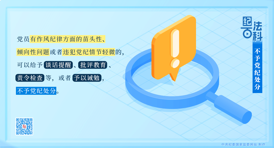 紀法百科｜不予黨紀處分