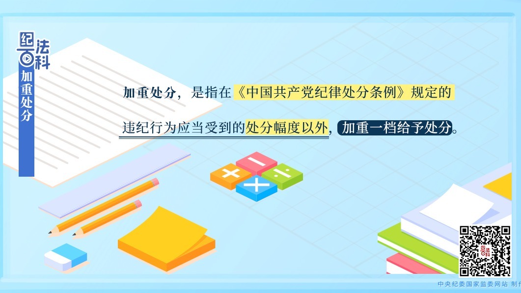紀法百科丨加重處分