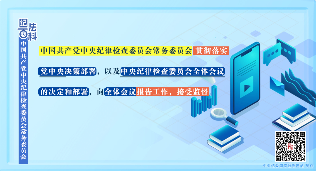 紀法百科丨中央紀律檢查委員會常務委員會