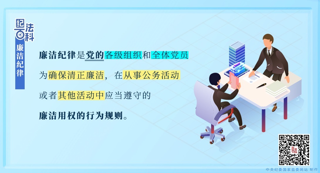 紀法百科丨廉潔紀律