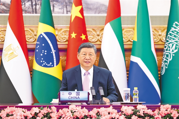 習(xí)近平出席金磚國(guó)家領(lǐng)導(dǎo)人線上峰會(huì)并發(fā)表重要講話