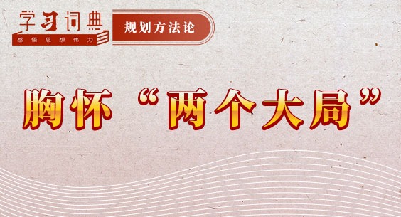 學習詞典·規劃方法論 | 胸懷“兩個大局”