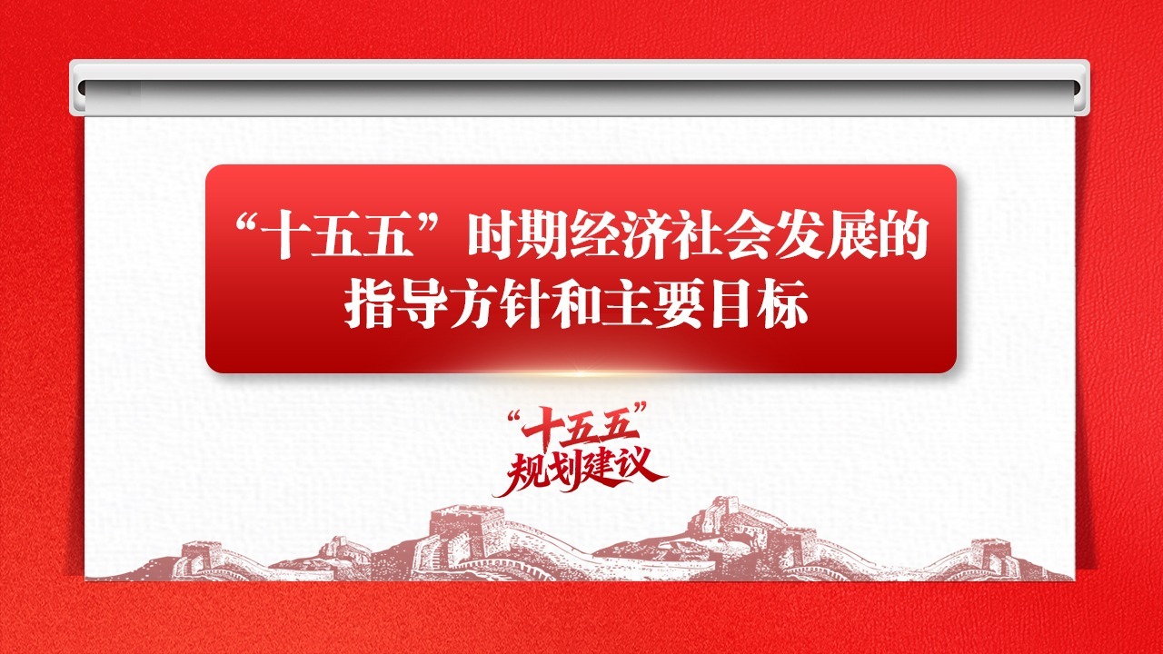 學(xué)思導(dǎo)圖丨“十五五”時(shí)期經(jīng)濟(jì)社會(huì)發(fā)展的指導(dǎo)方針和主要目標(biāo)